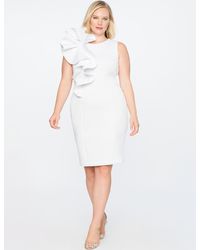 eloquii white dress
