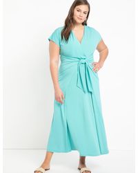 sparkle maxi dress with wrap skirt
