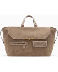 Emporio Armani - Asv Oversized Handbag - Lyst