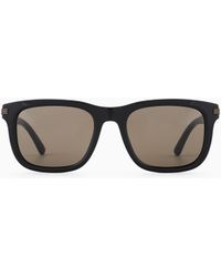 Emporio Armani - Irregular-Shape Sunglasses - Lyst