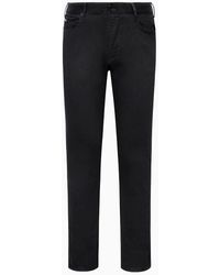 Emporio Armani - Jeans J06 Slim Fit In Denim Con Patch Love Capsule San - Lyst