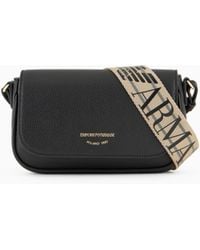 Emporio Armani - Deer-Print Mini Bag With Shoulder Strap - Lyst