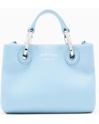 Emporio Armani - Nappa-Leather Myea Mini Bag - Lyst