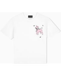 Emporio Armani - T-Shirt With Regular Fit - Lyst