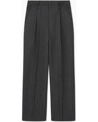 Emporio Armani - Tailored Straight-Leg Trousers - Lyst