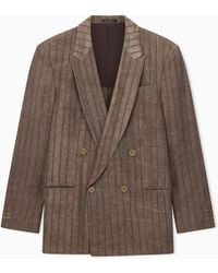 Emporio Armani - Double-Breasted Jacket - Lyst