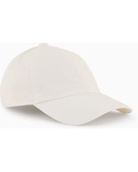 Emporio Armani - Baseball Cap With Embroidered Logo - Lyst