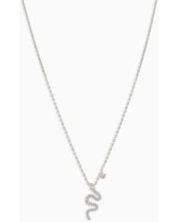 Emporio Armani - Sterling Pendant Necklace - Lyst