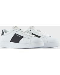 Italia製 EMPORIO ARMANI lowcut sneaker 【海外 正規品】 4416円引き