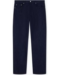 Emporio Armani - Five-Pocket Straight-Leg Jeans - Lyst