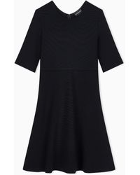 Emporio Armani - Unlined Dress - Lyst