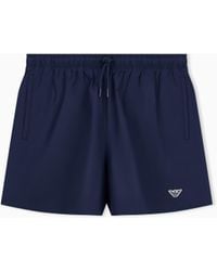 Emporio Armani - Essential Swim Shorts - Lyst
