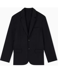 Emporio Armani - Single-Breasted Jacket - Lyst