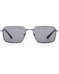 Emporio Armani - Irregular-Shape Sunglasses - Lyst