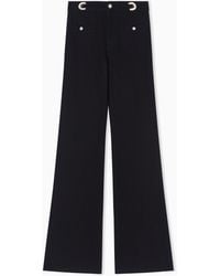 Emporio Armani - Vaqueros J9H Slim Fit De Denim De Mezcla De Lyocell Con Detalle De Hebillas - Lyst