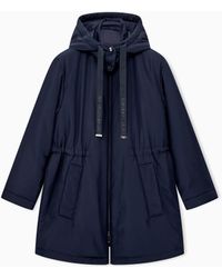 Emporio Armani - Lightweight Nylon Parka Travel Essential - Lyst