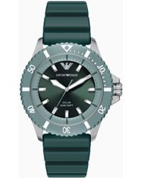Emporio Armani - World Explorer Solar-Powered Watch - Lyst