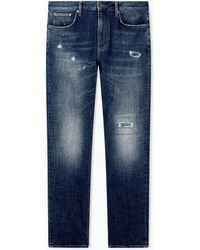 Emporio Armani - Slim-Fit Five-Pocket Jeans - Lyst