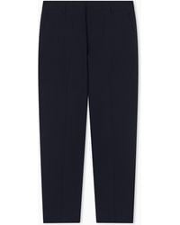 Emporio Armani - Travel Essential Light Wool Trousers - Lyst