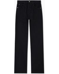 Emporio Armani - High Rise Jeans With Flared Leg - Lyst