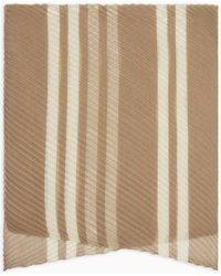 Emporio Armani - Striped Viscose-blend Stole With Lurex - Lyst
