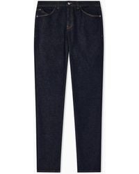 Emporio Armani - Stretch Jeans Essential With Five Pockets And A Skinny Leg - Lyst