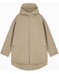 Emporio Armani - Full-Zip Hooded Blouson Jacket - Lyst