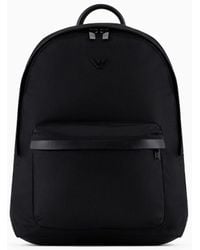 Emporio Armani - Mochila En Nailon Reciclado Asv - Lyst