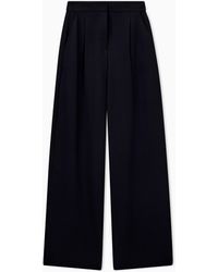 Emporio Armani - Stretch Interlock Jersey Pants Travel Essential - Lyst