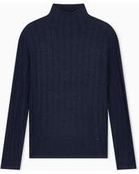 Emporio Armani - Turtleneck Sweater - Lyst