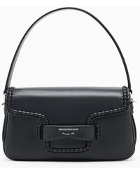 Emporio Armani - Umhängetasche Mit Schnalle - Lyst