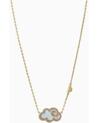 Emporio Armani - Gold-tone Brass Pendant Necklace Lunar New Year - Lyst
