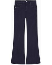 Emporio Armani - J9D Mid-Rise Jeans With A Flared Hem - Lyst