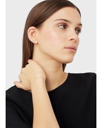 Boucles d'oreilles Emporio Armani pour femme | Réductions en ligne jusqu'à  41 % | Lyst
