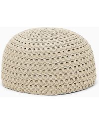 Emporio Armani - Woven Paper Yarn Cap - Lyst