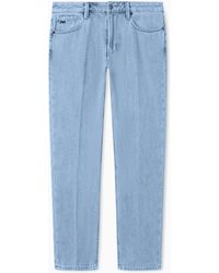 Emporio Armani - J06 Slim-Fit Lyocell-Blend Denim Jeans - Lyst