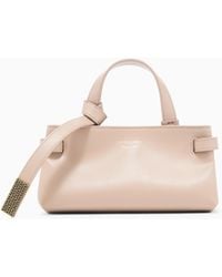 Emporio Armani - Smooth Leather Mini Bag - Lyst
