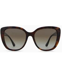 Emporio Armani - Butterfly-shaped Sunglasses - Lyst