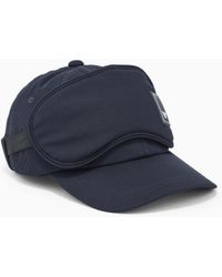 Emporio Armani - Travel Essentials Baseball Cap With Sleep Mask - Lyst