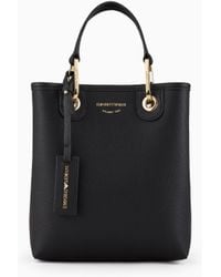 Emporio Armani - Deer-Print Myea Vertical Shopper Bag - Lyst