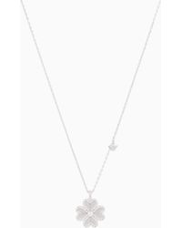 Emporio Armani - Sterling Pendant Necklace - Lyst