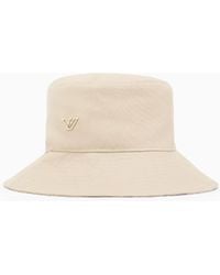 Emporio Armani - Canvas Cloche Hat - Lyst