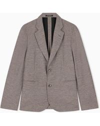 Emporio Armani - Unlined Blazer - Lyst