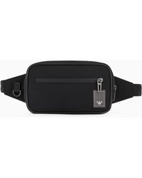 Emporio Armani - Travel Essential Nylon Belt Bag - Lyst