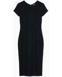 Emporio Armani - Unlined Dress - Lyst