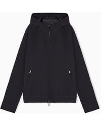 Emporio Armani - Icon Hooded Blouson - Lyst