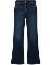 Emporio Armani - J47 Slim-Fit, Worn-Look, Stretch-Denim Jeans - Lyst
