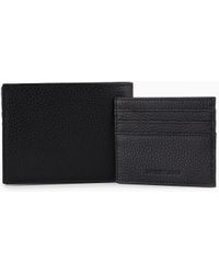 Emporio Armani - Gift Box Con Portafoglio E Portacarte - Lyst