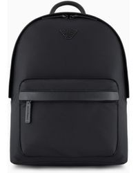 Emporio Armani - Asv Recycled Nylon Backpack - Lyst