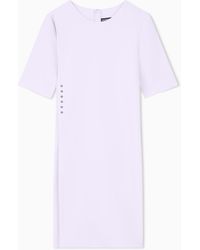 Emporio Armani - Unlined Dress - Lyst